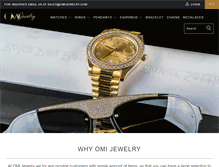 Tablet Screenshot of omijewelry.com